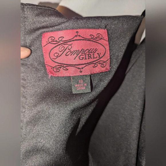 Pompous Girly High Low Strapless Dress Size 13 (juniors) - Picture 5 of 5